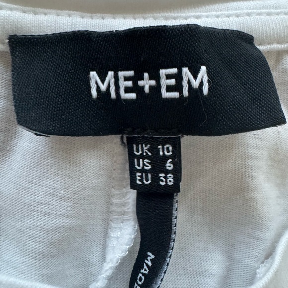 ME + EM Feature Button Crew Neck Layering Shirt 6 - Picture 11 of 14